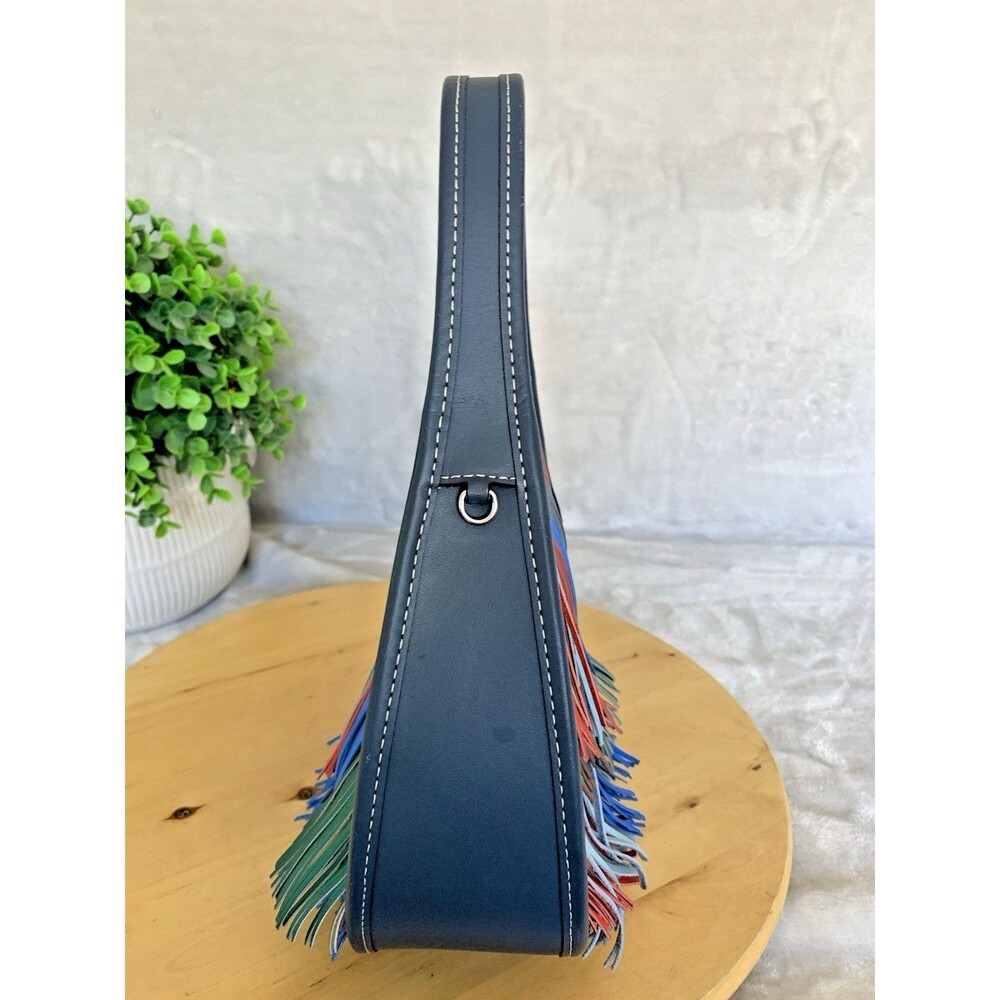 COACHTOPIA  Ergo Bag In Upcrafted Leather With Fringe CN960 - Picture 5 of 14